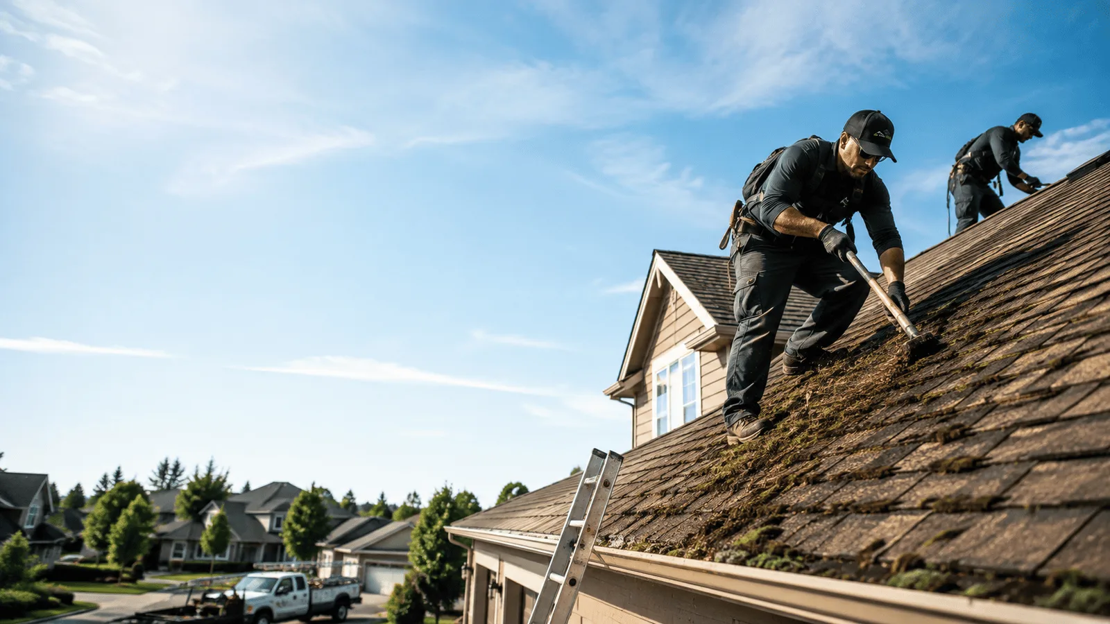 Roof Moss Removal in Cairo, MO near me